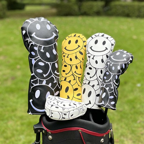 Smiley face golf - smiley,