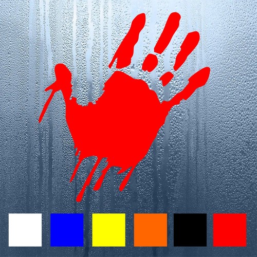 Bloody painted hand cut - 1, x